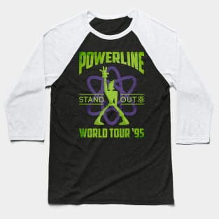 Powerline Stand Out World Tour 95 Baseball T-Shirt